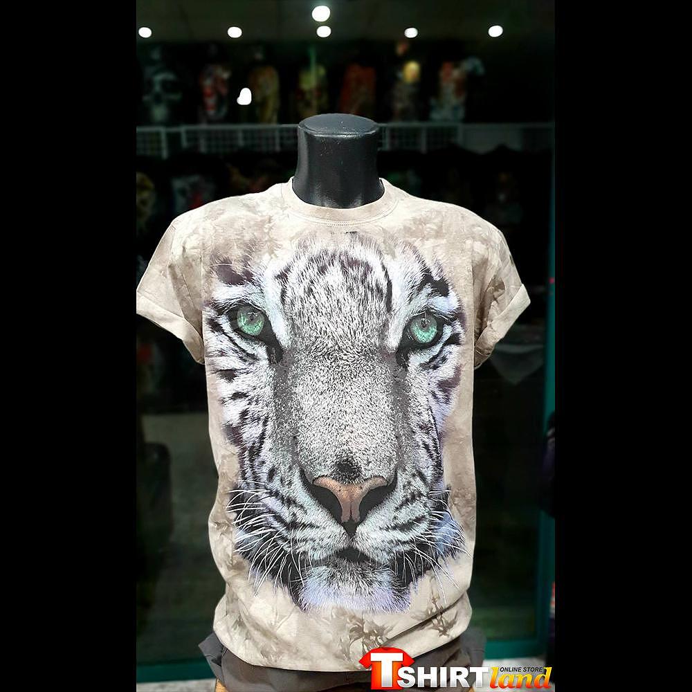 3D White Tiger T-Shirt
