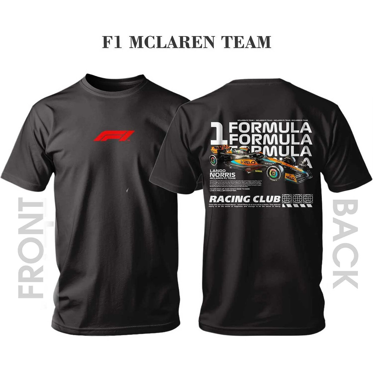 Tricou F1 NORRIS MCLAREN TEAM
