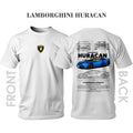T-shirt BLUE LAMBORGHINI HURACAN