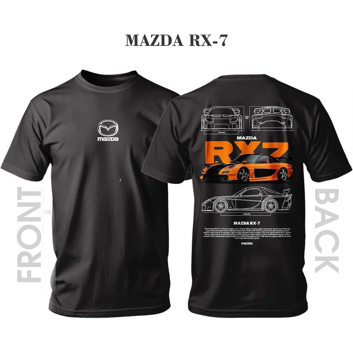 Тениска MAZDA RX-7