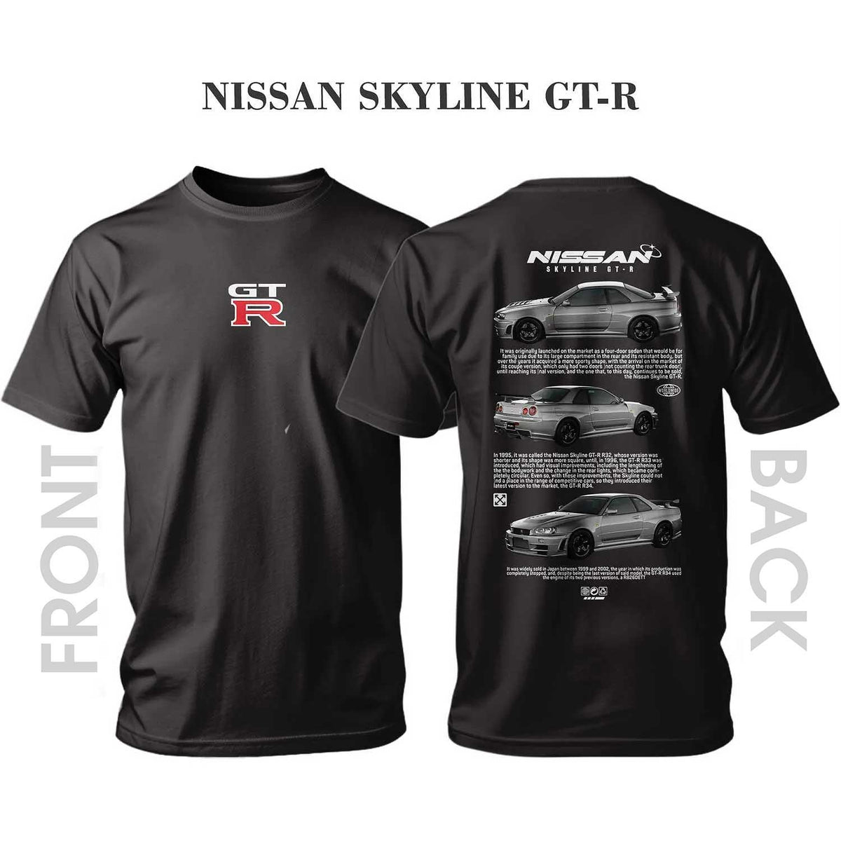Nissan SKYLINE GTR T-Shirt 2