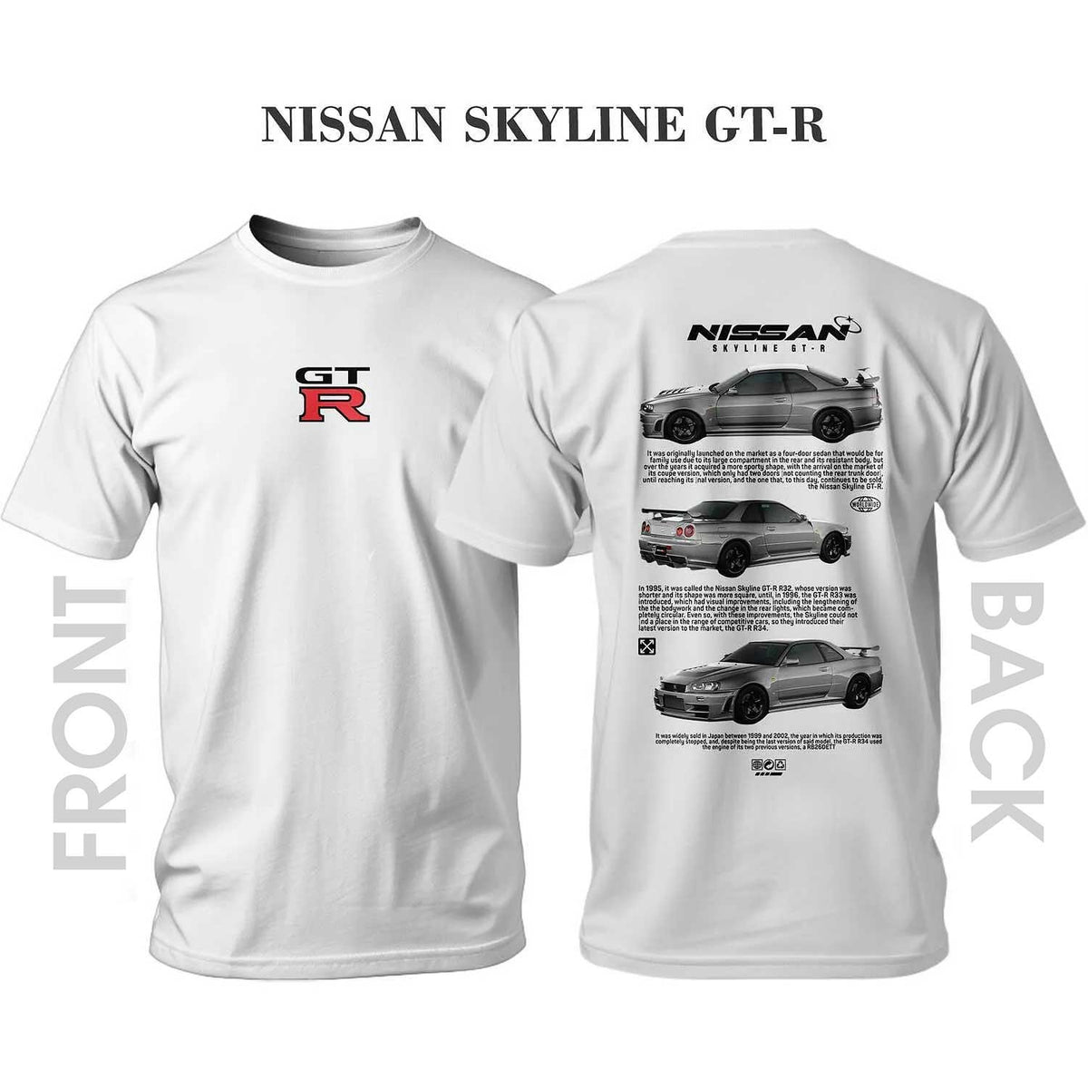 Nissan SKYLINE GTR T-Shirt 2