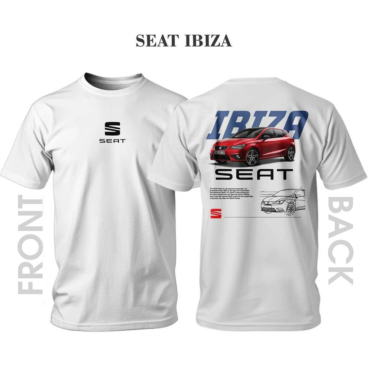 Tricou RED SEAT IBIZA