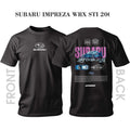 Tricou BLUE SUBARU IMPREZA STI