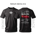 Tricou NISSAN SILVIA ROȘU S14