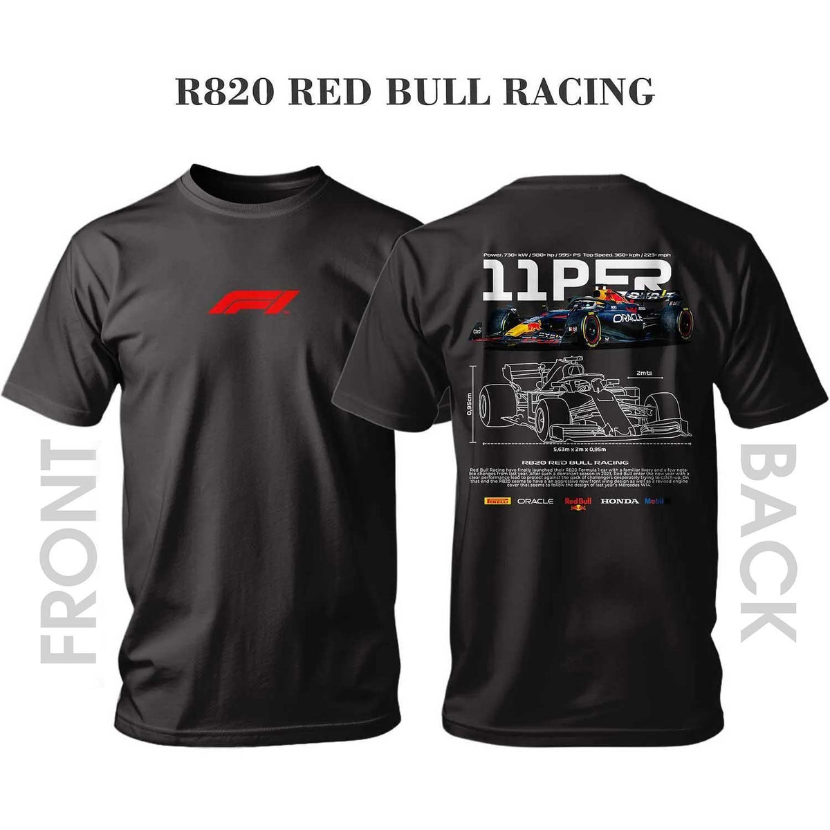 Тениска FORMULA 1/ F1 R820 REDBULL RACING