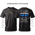 Tricou BLUE LAMBORGHINI AVENTADOR
