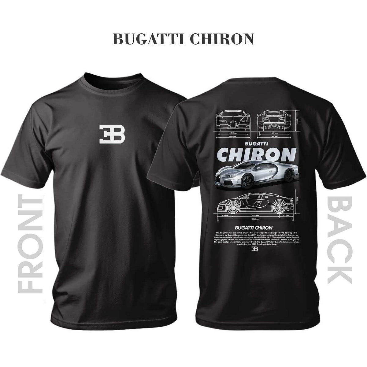 T-shirt BUGATTI CHIRON