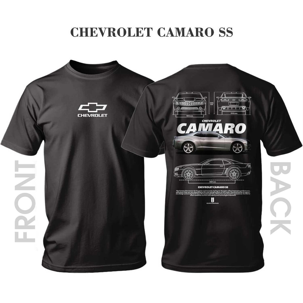 Tricou CHEVROLET CAMARO SS