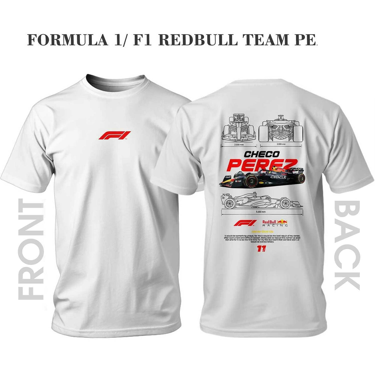 Tricou FORMULA 1/ F1 REDBULL TEAM CHECO PEREZ