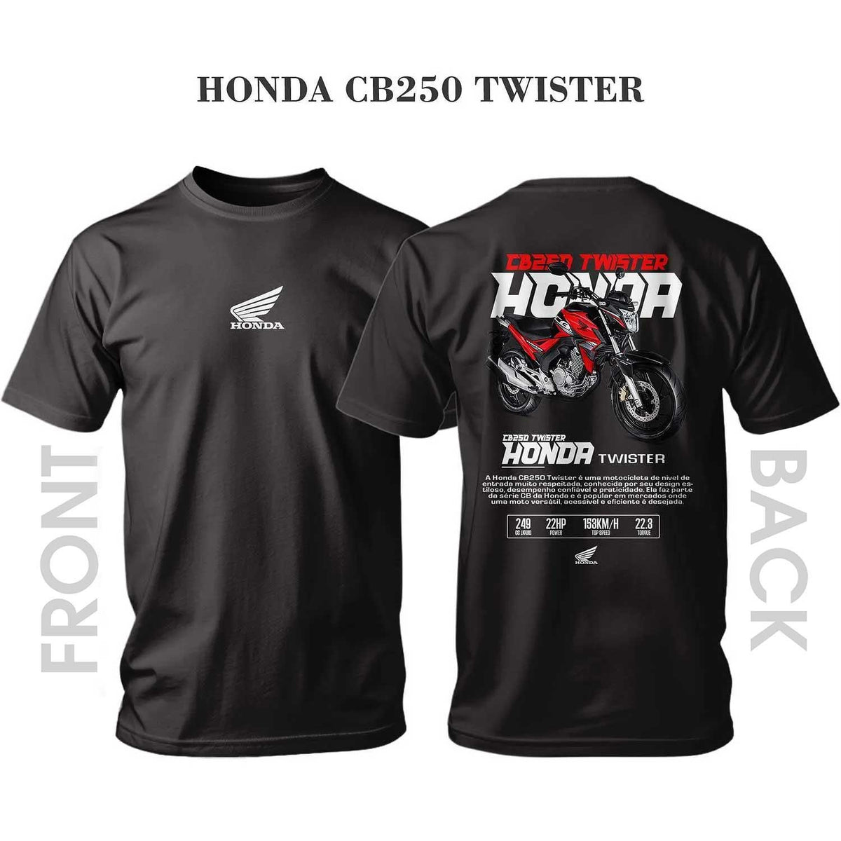 Honda CB250 Twister T-shirt