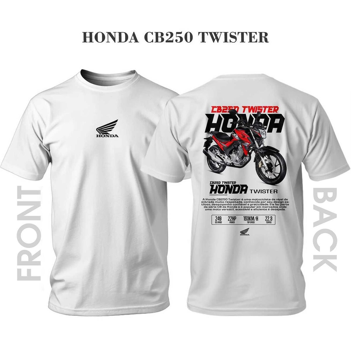 Honda CB250 Twister T-shirt