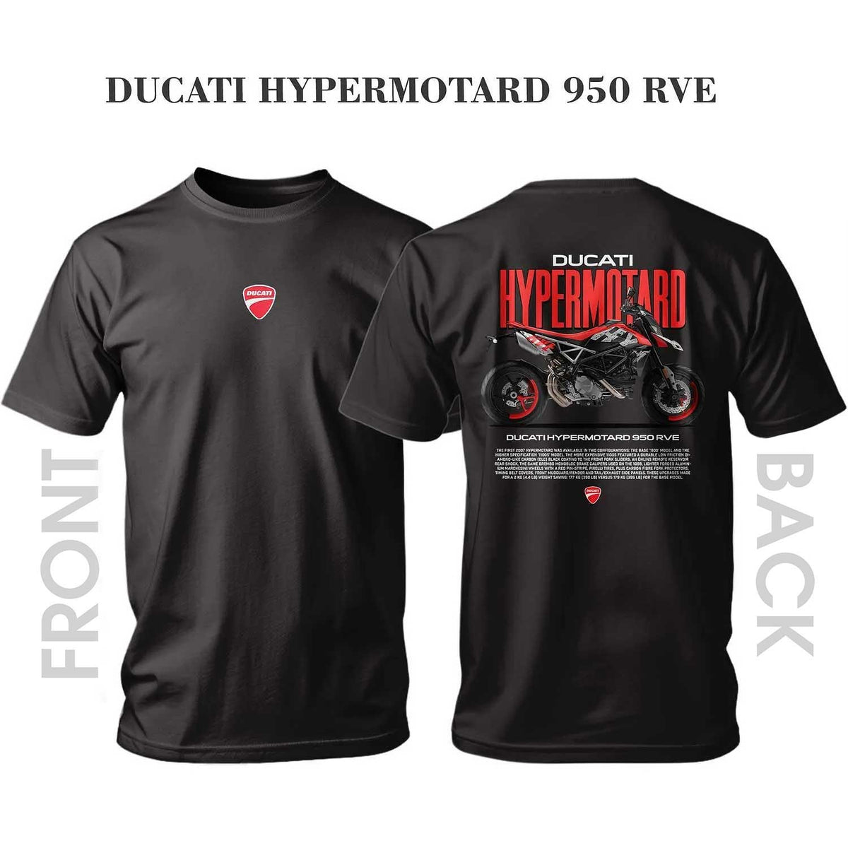 Тениска Ducati Hypermotard 950 RVE
