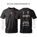 T-shirt GREEN/RED Ducati Streetfighter
