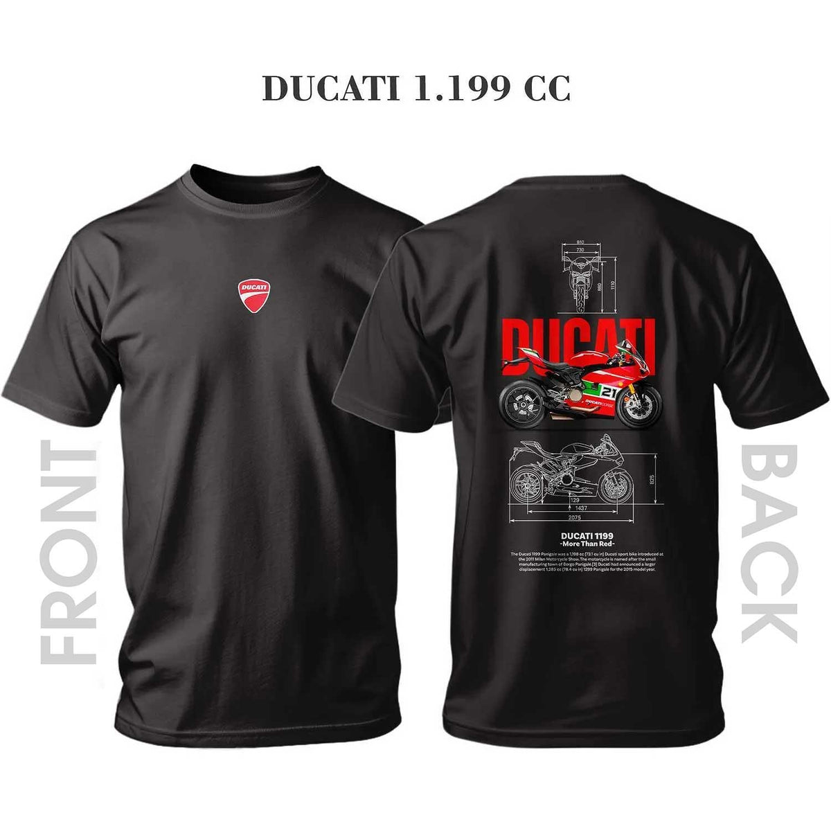 Тениска DUCATI 1199