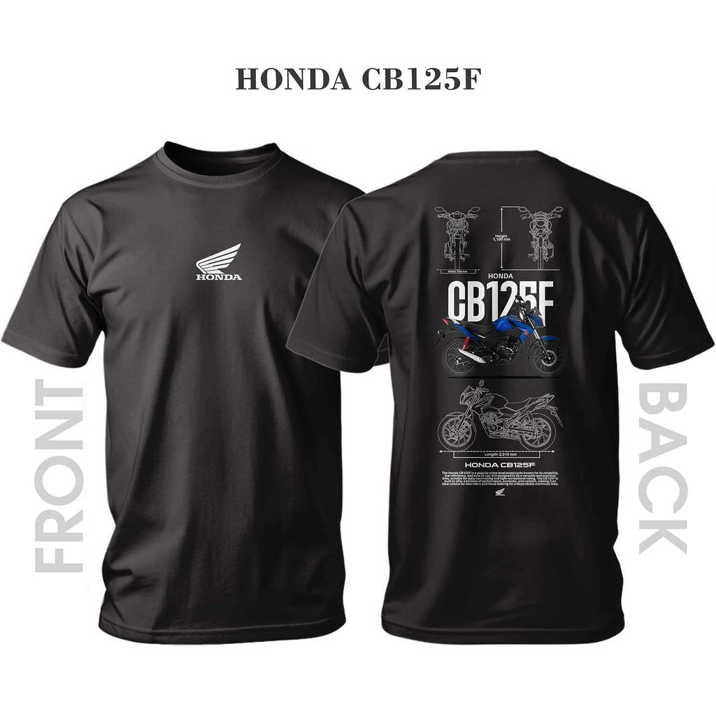 Tricou albastru Honda CB125F