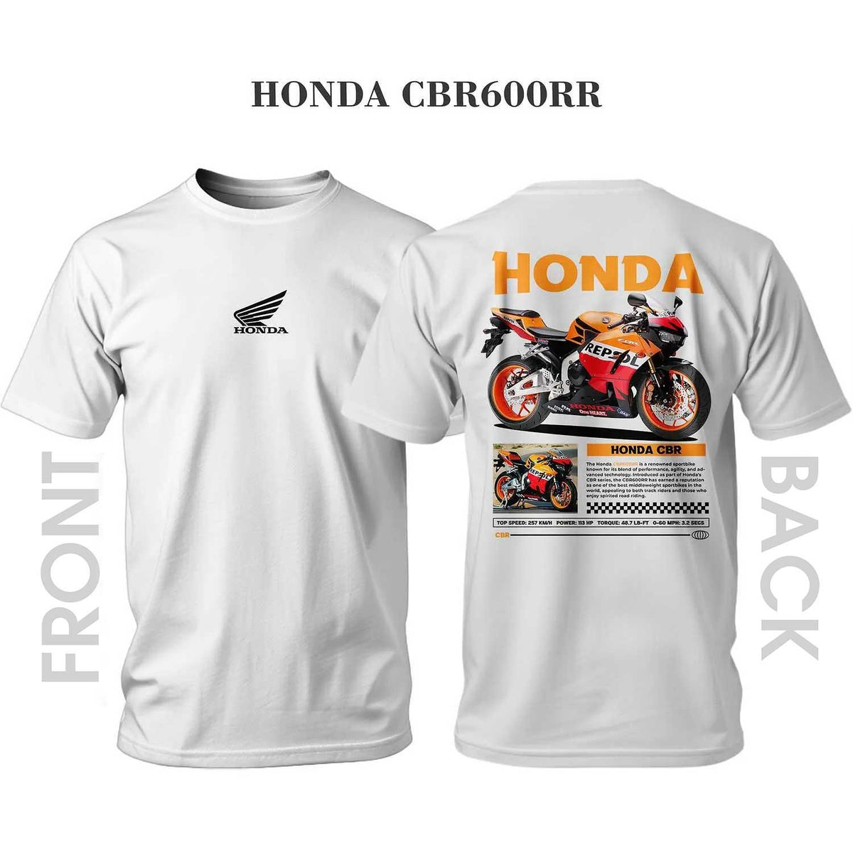 T-shirt Repsol Honda CBR600RR