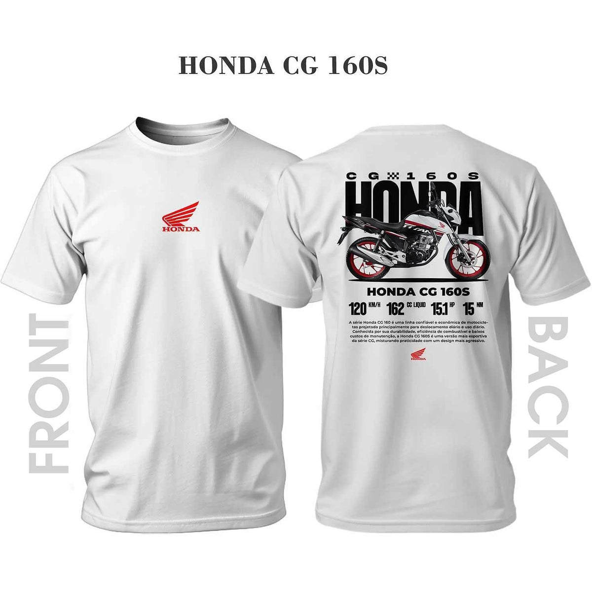 Honda CG 160S T-shirt