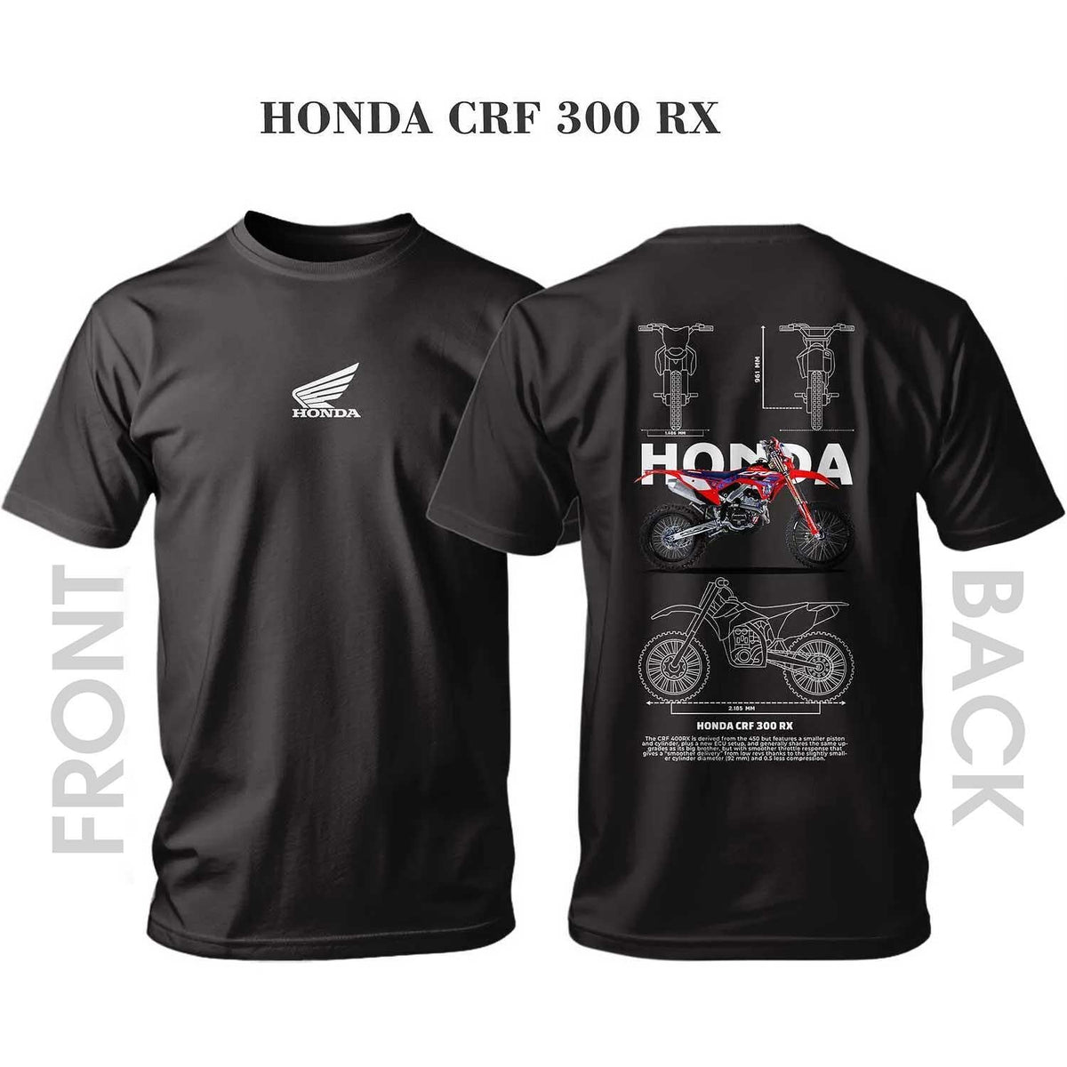 Тениска Honda CRF 300 RX