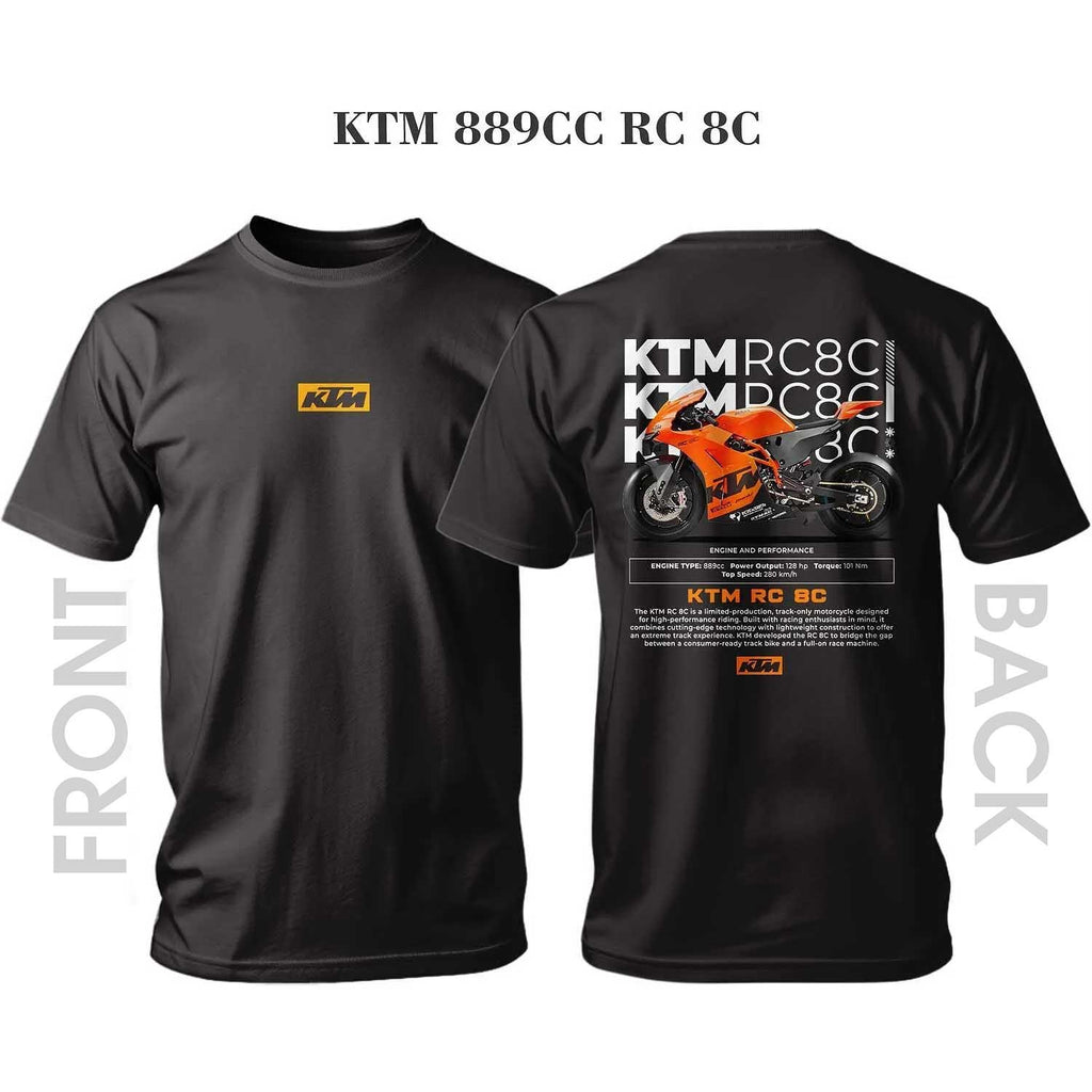 Tricou ORANGE KTM RC 8C