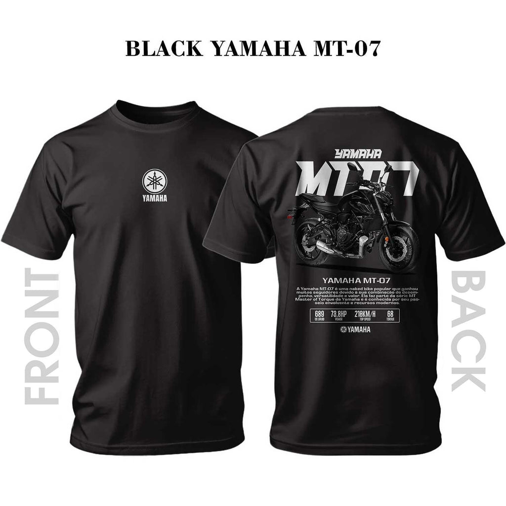 Tricou YAMAHA NEGRU MT-07