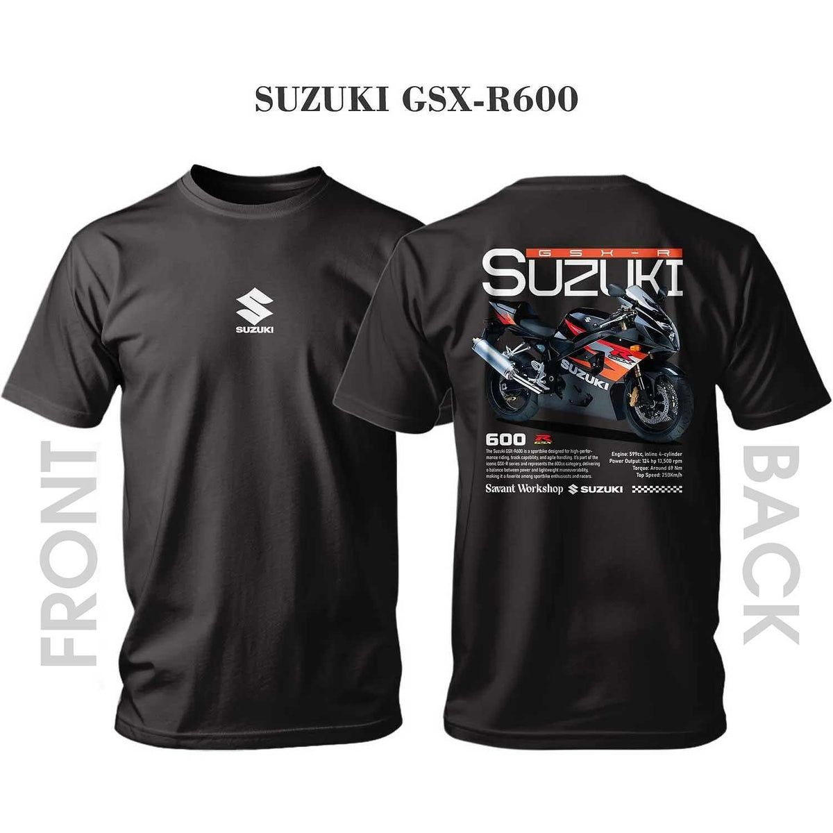 Тениска SUZUKI GSX-R600