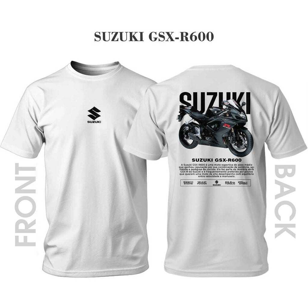 T-shirt BLACK SUZUKI GSX-R600