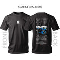 T-shirt BLUE SUZUKI GSX-R 600