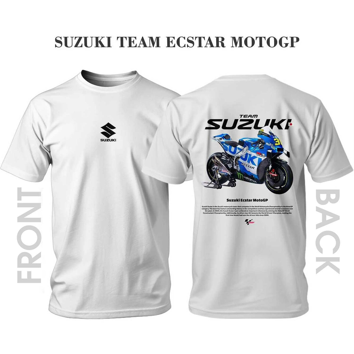 Tricou TEAM SUZUKI ECSTAR MOTOGP