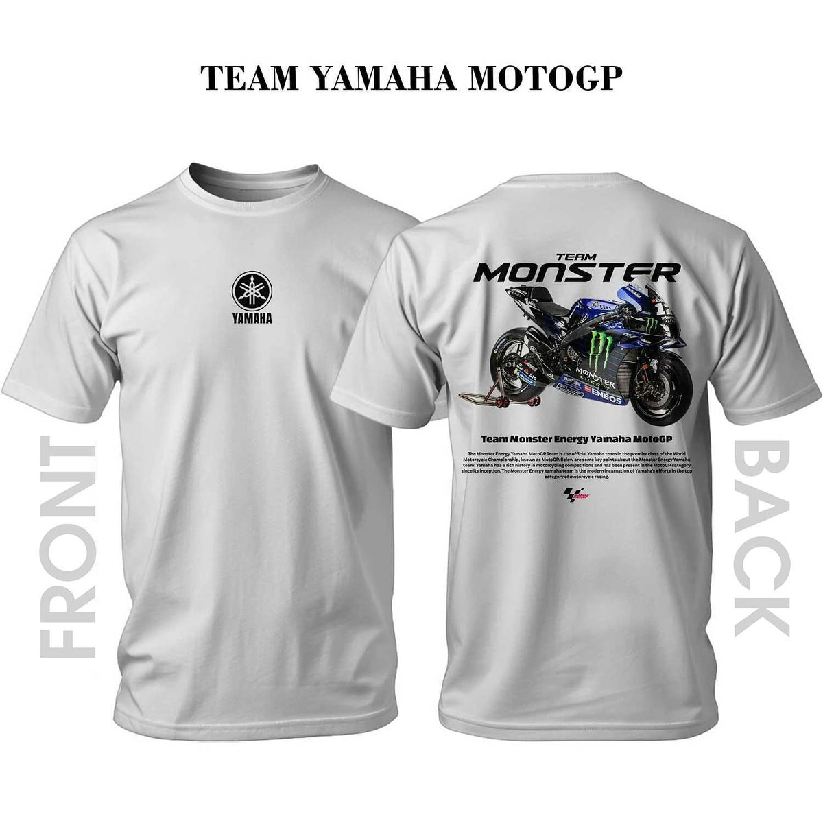 Tricou TEAM MONSTER ENERGY YAMAHA MotoGP