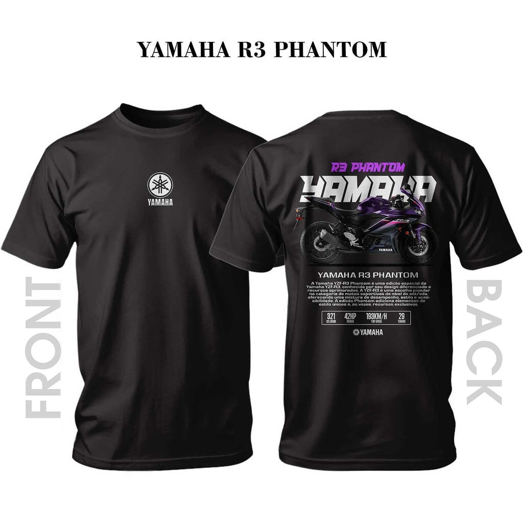 Tricou YAMAHA VIOLET YZF-R3 PHANTOM