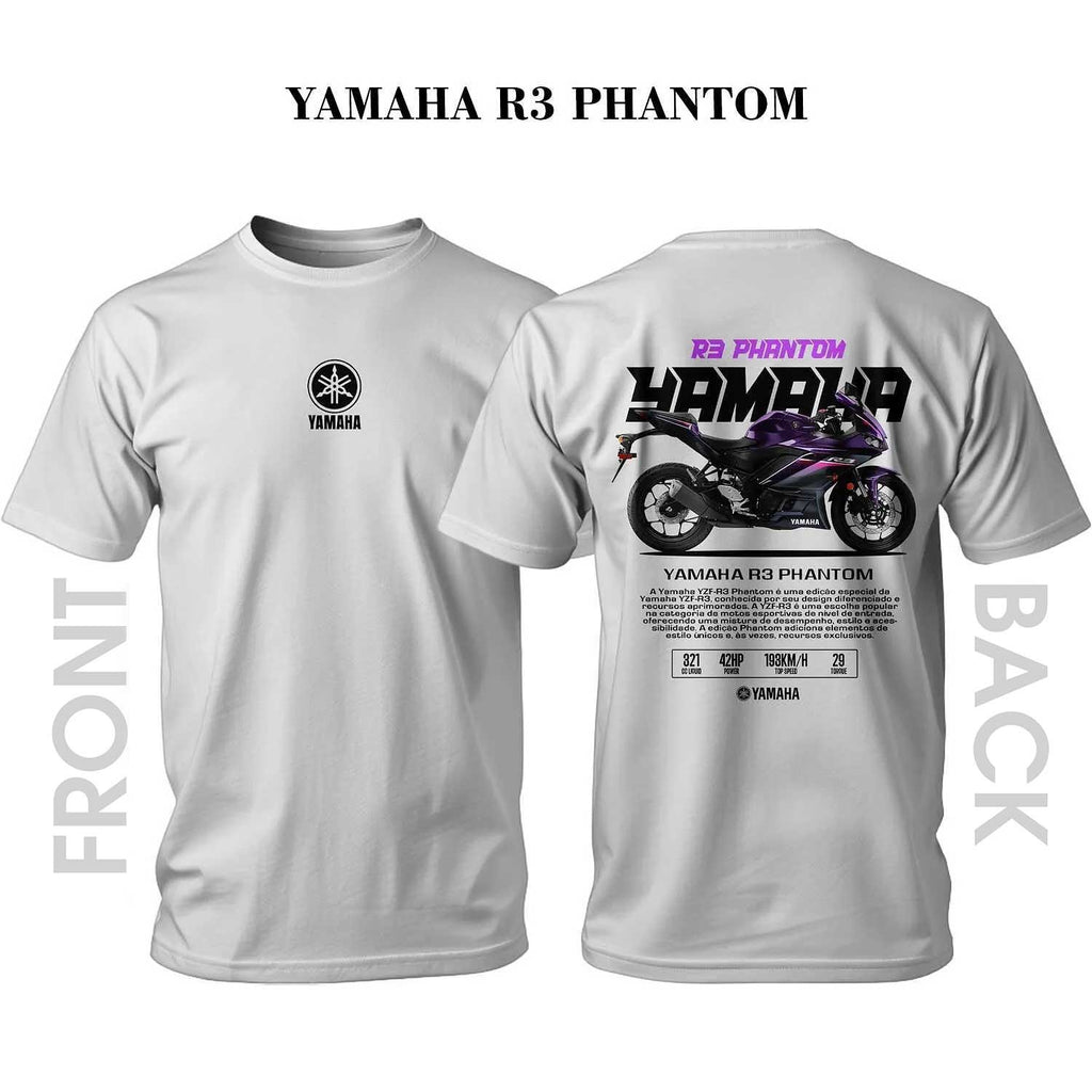Tricou YAMAHA VIOLET YZF-R3 PHANTOM