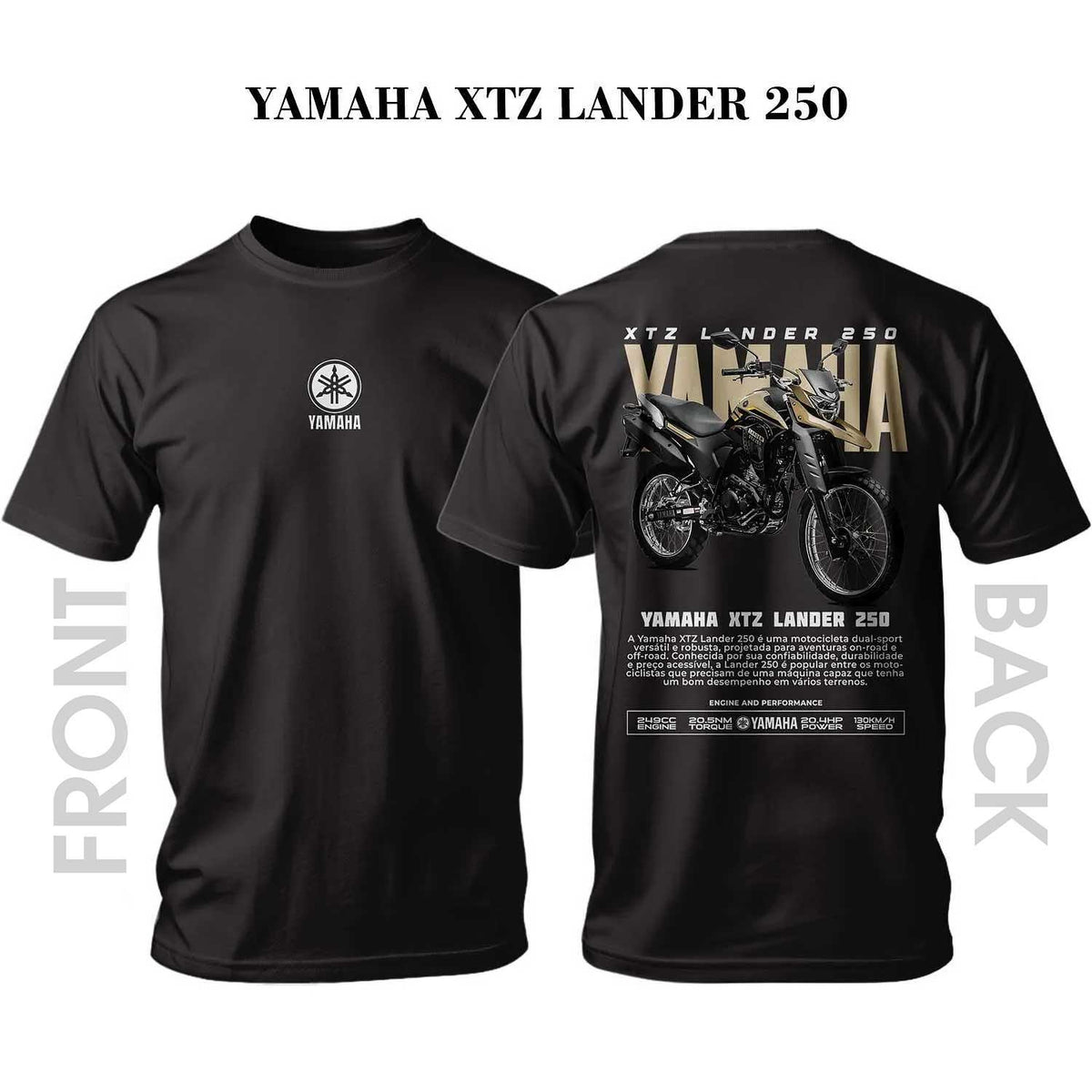 Тениска YAMAHA XTZ LANDER 250