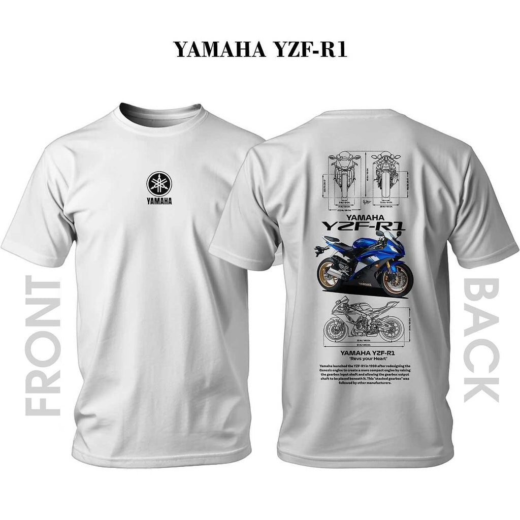Tricou Blue YAMAHA YZF-R1