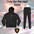 LAMBORGHINI Hoodie and Tracksuit Bottoms Set