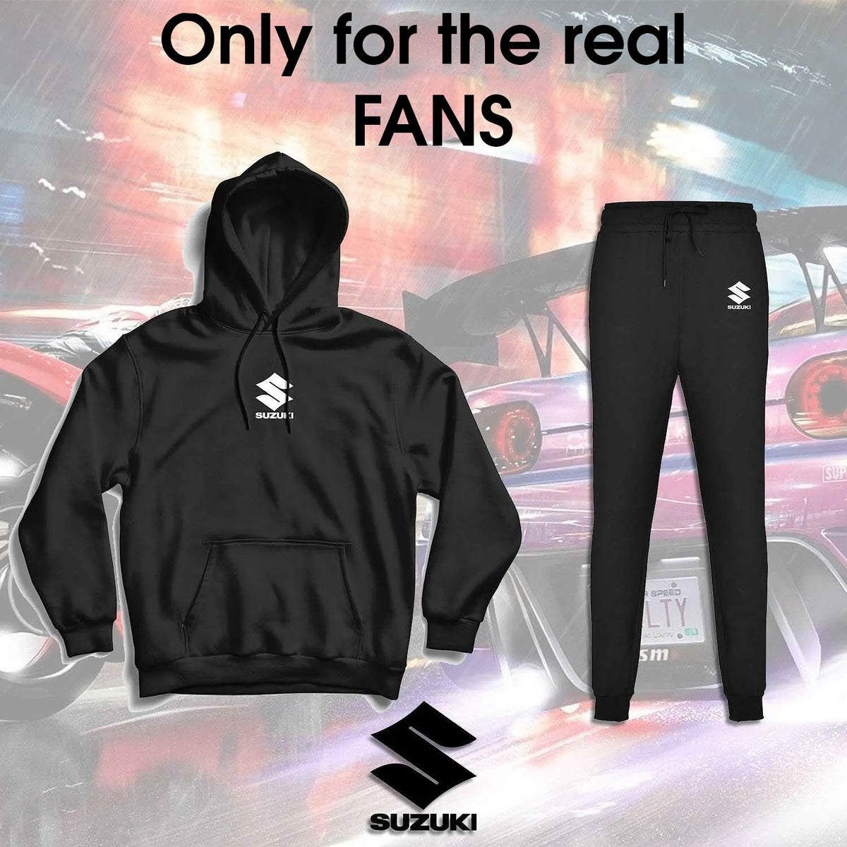 SUZUKI Sweatshirt and Joggers Set