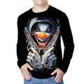 Long Sleeve T-Shirt Pistols Joker 3D-121
