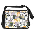 Shoulder Bag Abstract Big Kittens