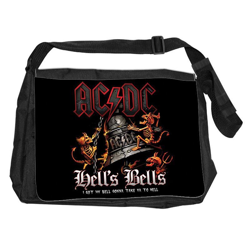 Geantă de umăr Music Life - AC/DC Hell's Bells