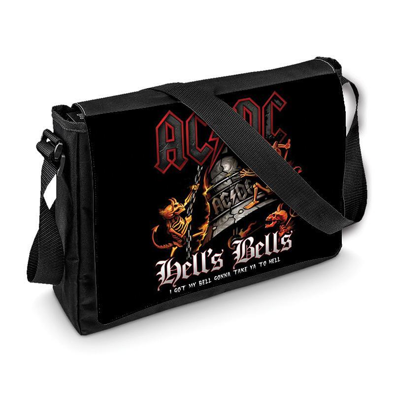 Geantă de umăr Music Life - AC/DC Hell's Bells