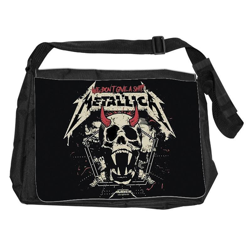 Чанта за рамо Music Life - Metallica Devil's Skull