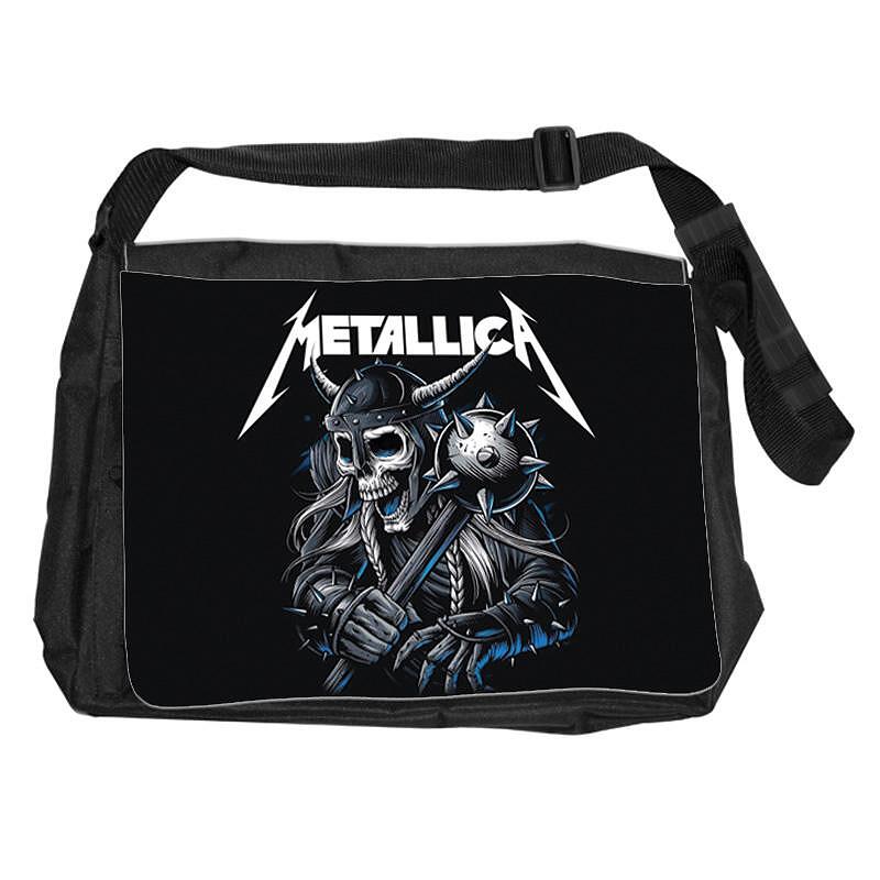 Чанта за рамо Music Life - Metallica Viking Skeleton