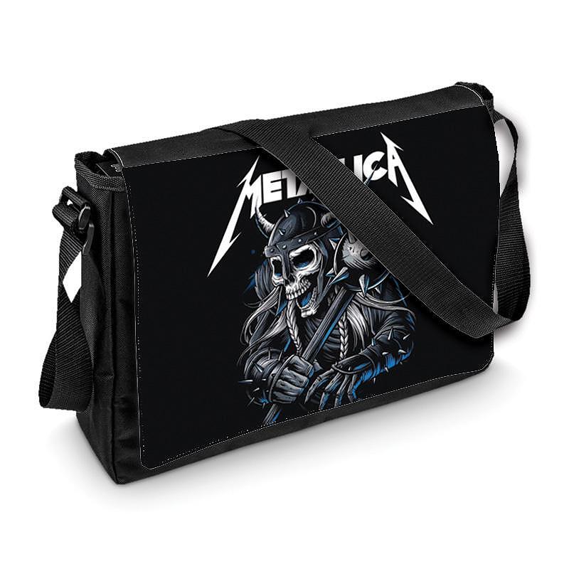 Чанта за рамо Music Life - Metallica Viking Skeleton