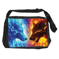 Geantă de umăr Wild Life Fire & Ice Wolves