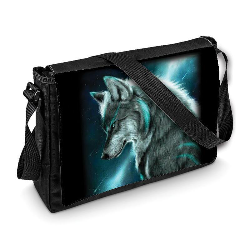 Чанта за рамо Wild Life Wolf King