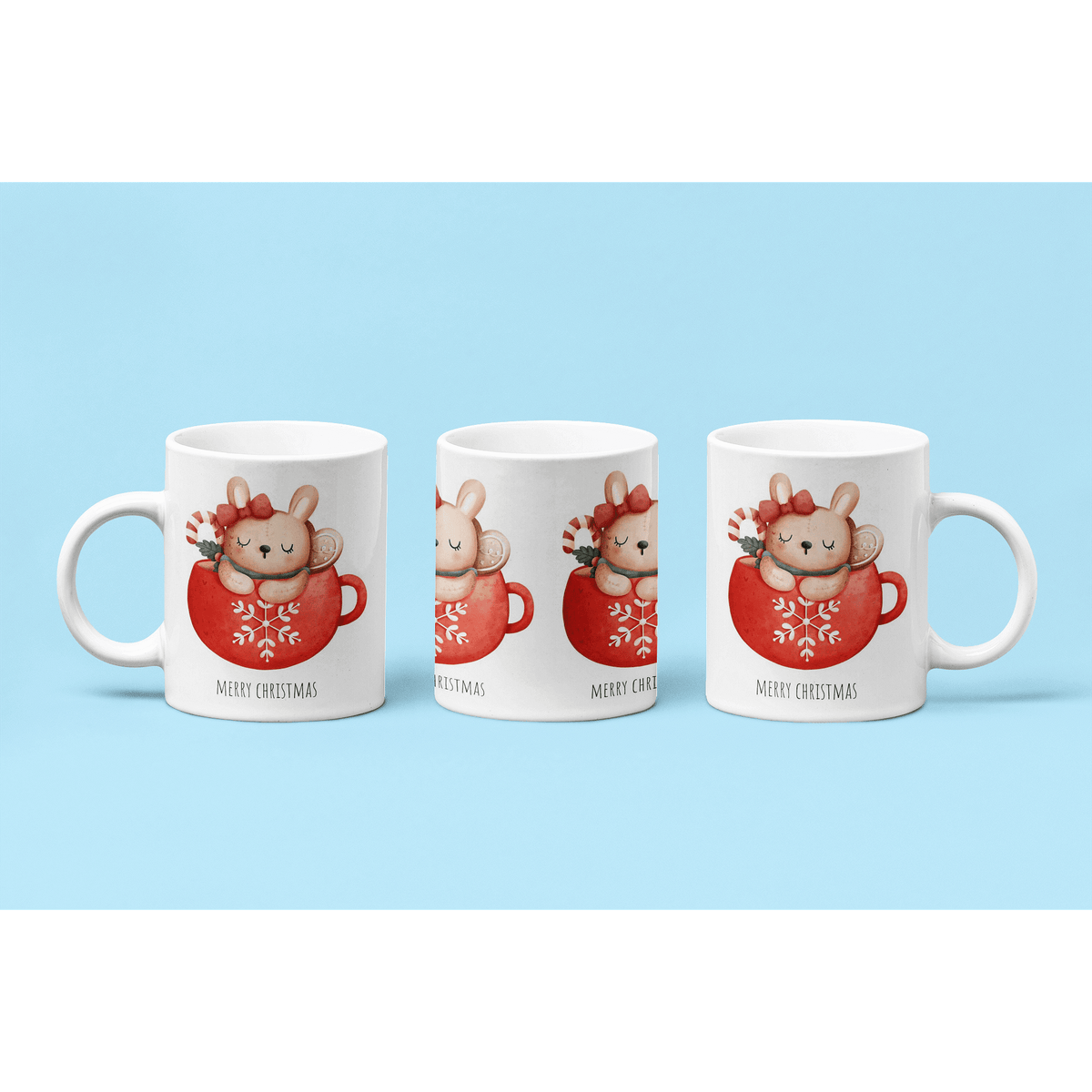 Rabbit in a Cup Mug