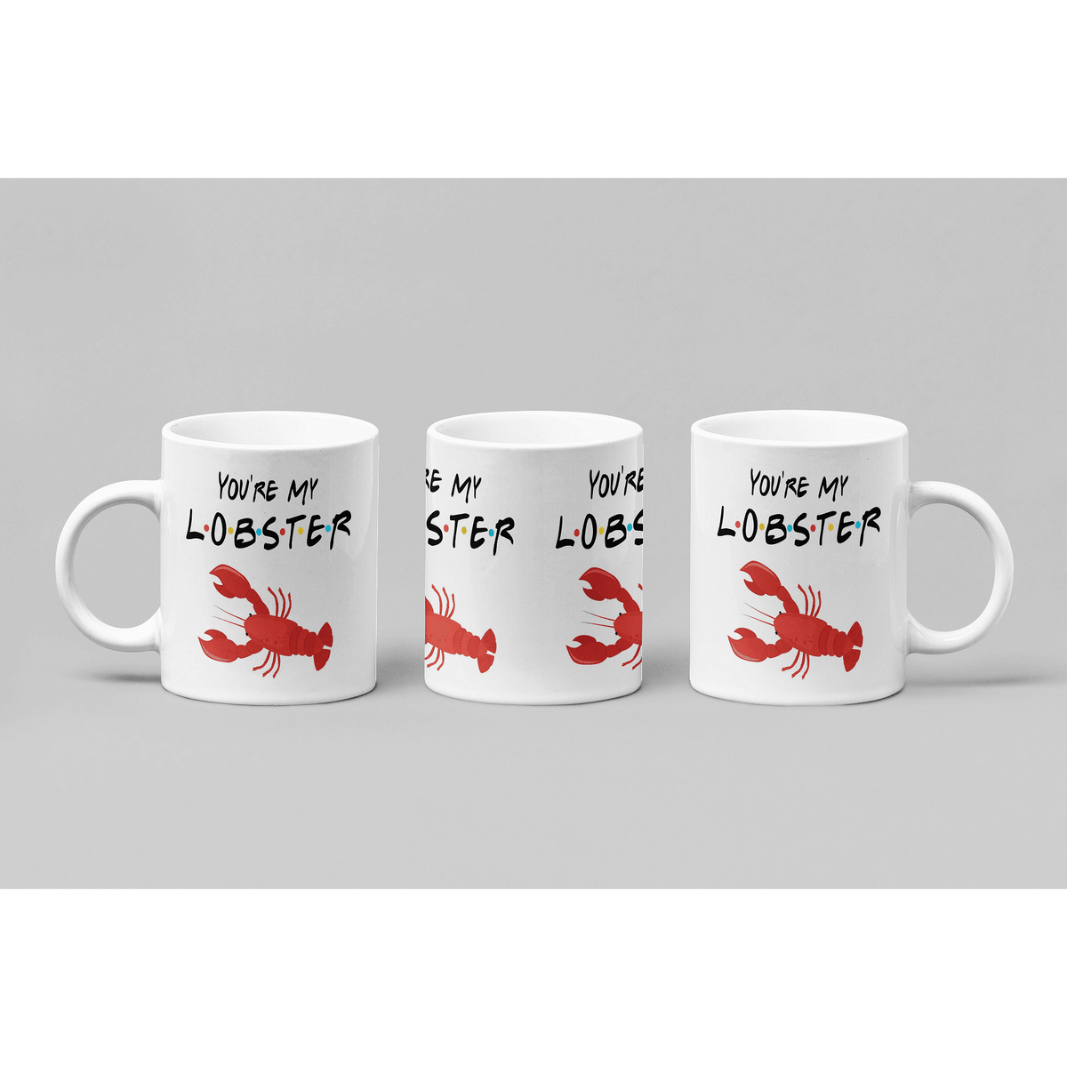 Чаша Friends You're My Lobster FR16