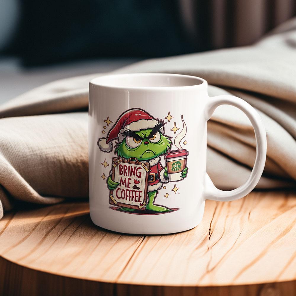 Mug Grinch Bring Me Coffee