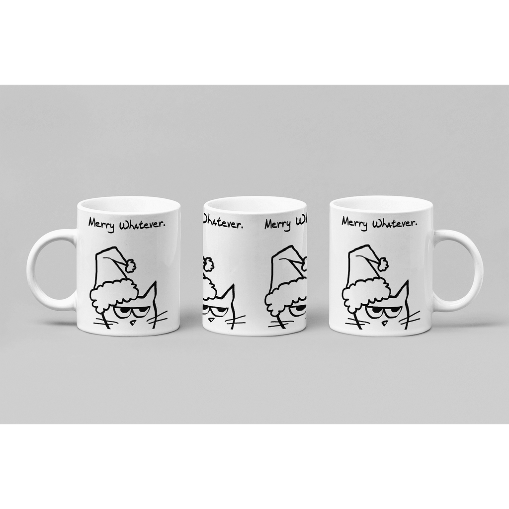 Grumpy Cat Merry Whatever Mug!