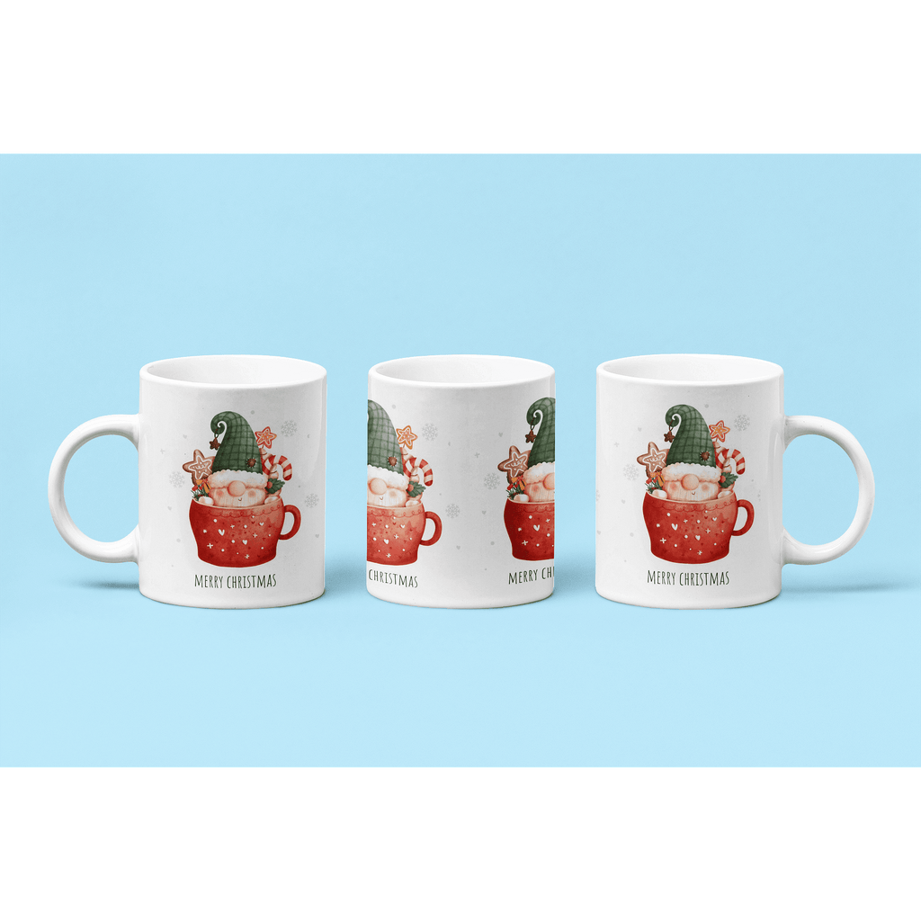A cup of Christmas magic in a mug